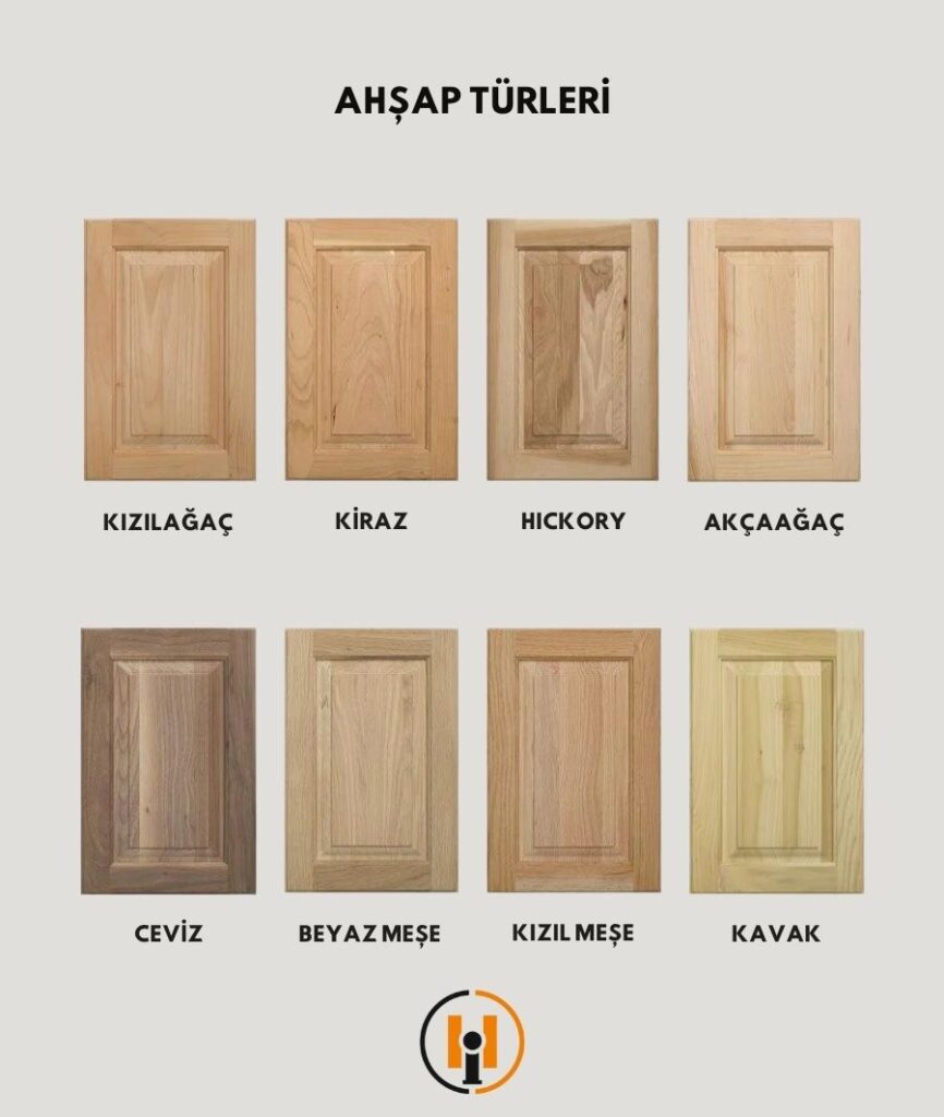 ahşap mutfak dolabı